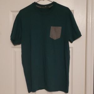 Men's Beverly Hills Polo pocket shirt large green